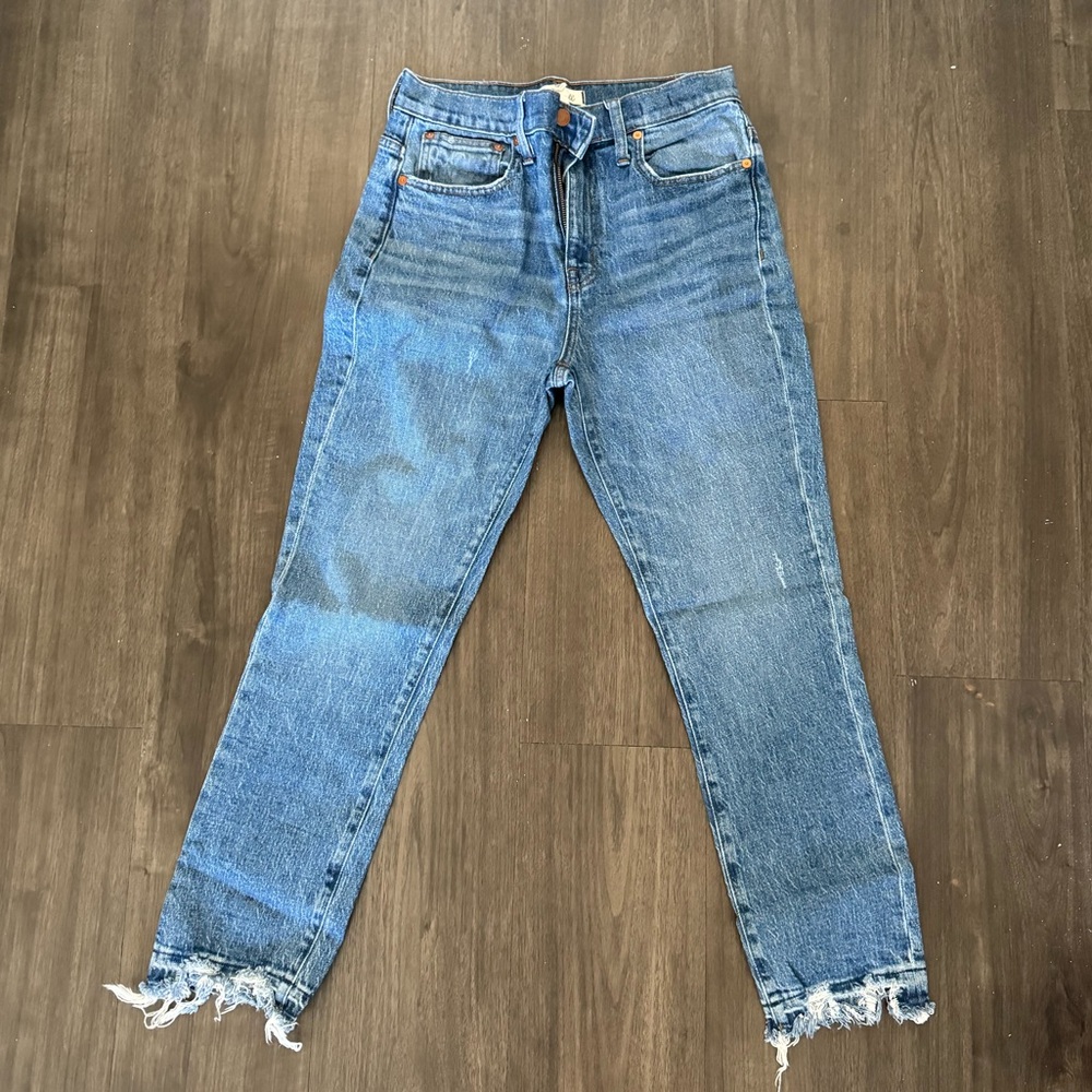 Madewell The Highrise Slim Boy Jeans